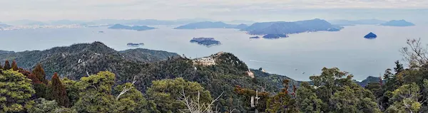 Mt Misen panorama